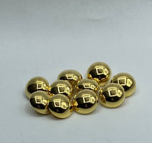 Load image into Gallery viewer, Buttons, Gold Plastic / NBU0023:25
