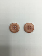 Load image into Gallery viewer, Buttons, Plastic, 1.6cm, Cinnamon (NBU0419)
