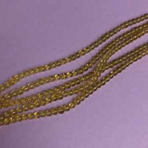 Glass Beads, Strand, 4 Colours (NBD0155:158)