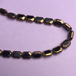 Glass & Metal Beads, Strand, 2 Colours (NBD0108:109)