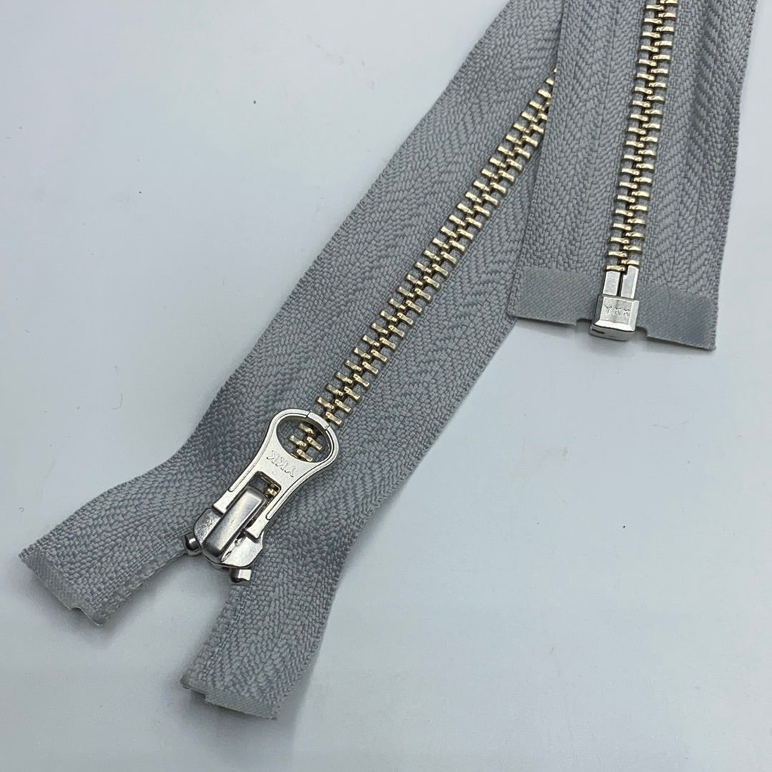 Separating Metal Zipper, Various Colours (51cm-69cm) (NZP0151:161)