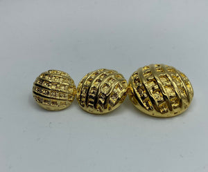 Buttons, Gold Plastic / NBU0026:28