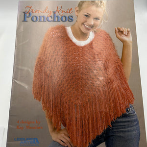 Vintage Magazine - Trendy Knit Ponchos (MAG0075)(BKS)
