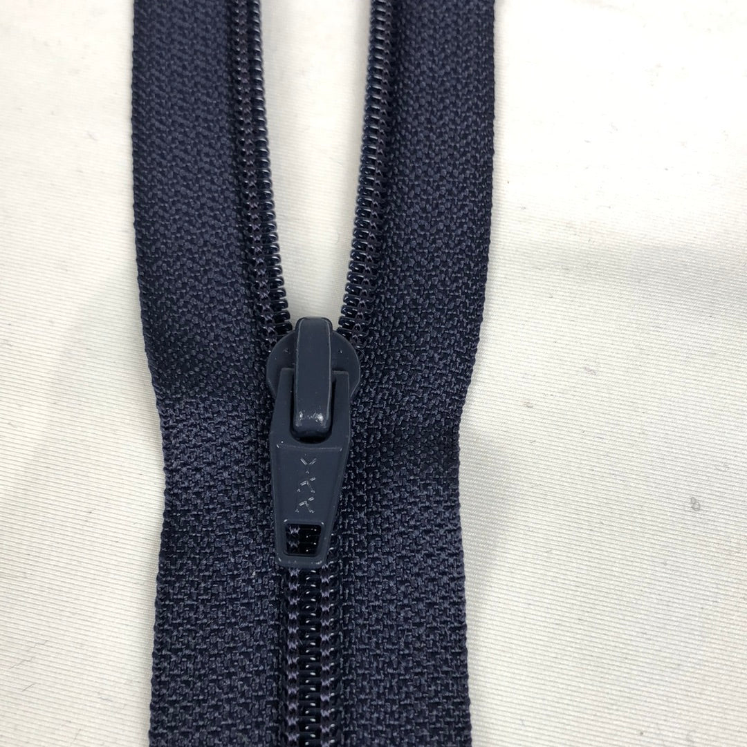 Closed Nylon Zipper, Navy (16.5cm/6.5") (NZP0077)