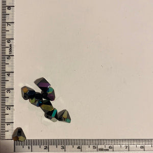 Vitrail Glass Beads, 3 colours (NBD0503:505)