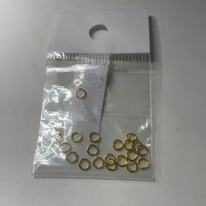 4mm Jump Rings, 3 colours (NCR0003:5)
