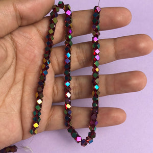 Glass Beads, Strand, 4 Colours (NBD0160:163)