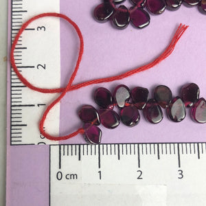 Glass Beads, Strand, Purple (NBD0209)