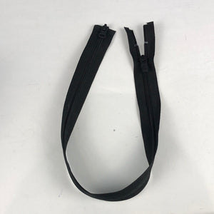 2 Way Zippers, Black (NZP0028)