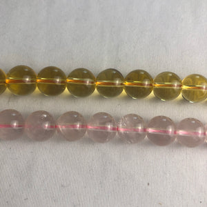 Glass Beads, 2 colours, Strands (NBD0289:290)