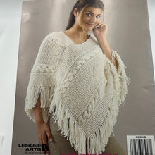 Load image into Gallery viewer, Vintage Magazine - Trendy Knit Ponchos (MAG0075)(BKS)
