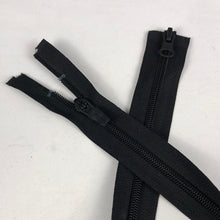Load image into Gallery viewer, 2 Way Zippers, Black (NZP0028)
