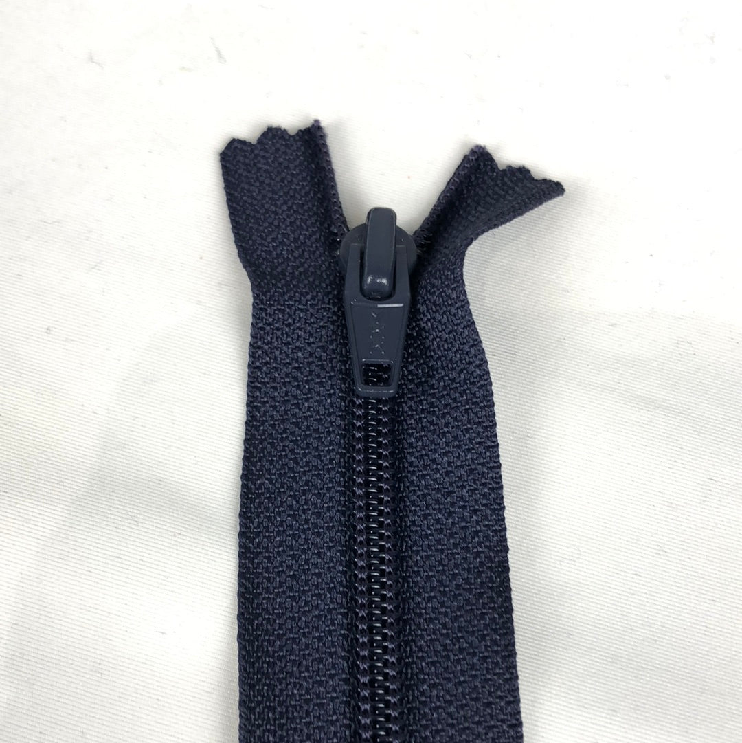 Closed Nylon Zipper, Navy (16.5cm/6.5") (NZP0077)