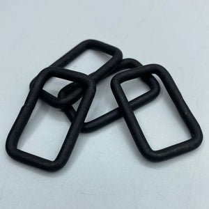 Rectangle Rings, Black (NXX0812)